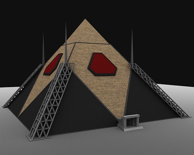 Kane's Pyramid - Texture block out