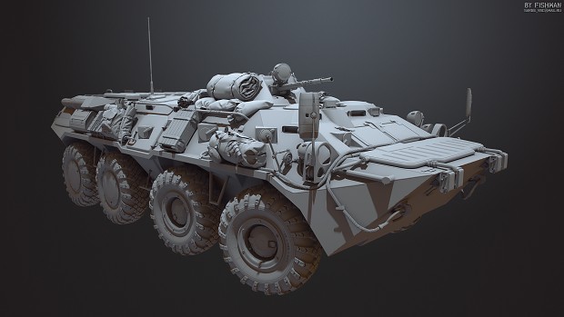 BTR-80 Front