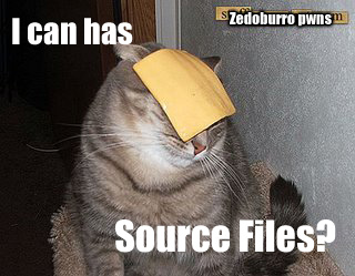 I can has source files?