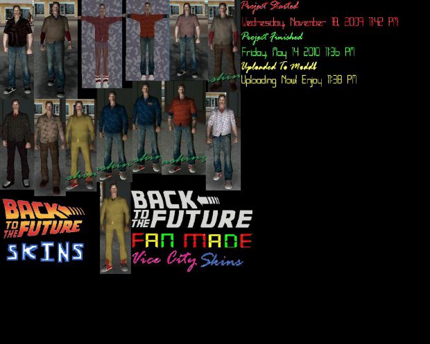 All Martys From Bttf Part 1 Skins Fan Made Release