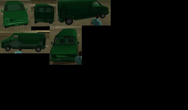 Playing Around With Bill's Van Textures