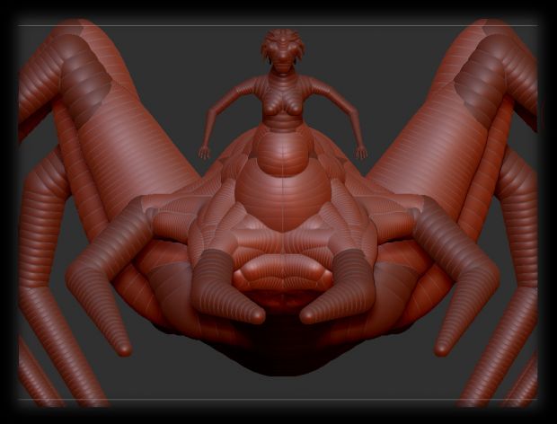 Zbrush Progress and Renders