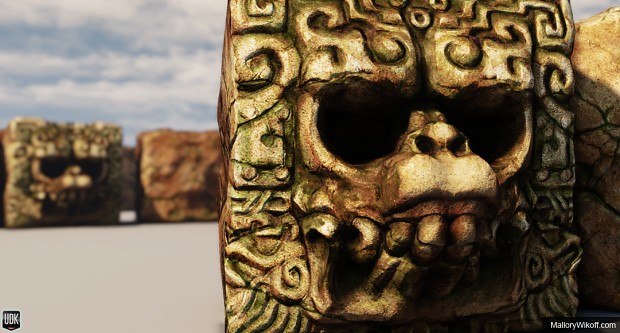 Mayan Death God Prop