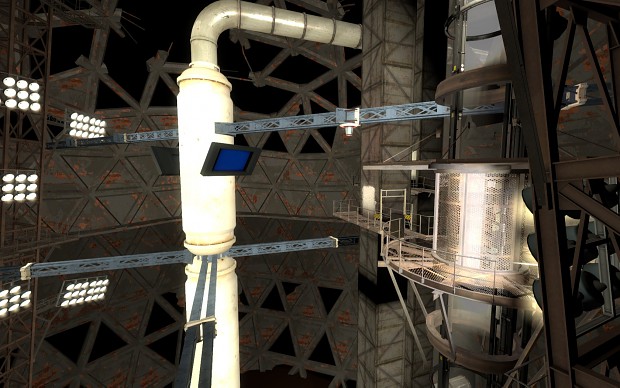My first attemp at Portal 2 leveldesign.