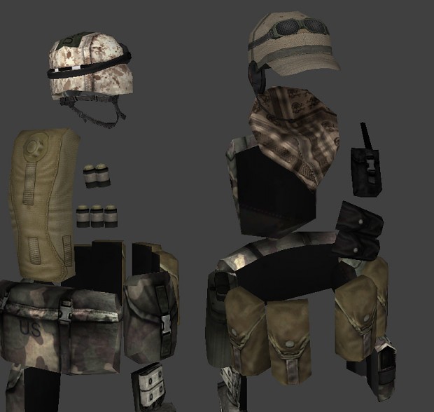 New Kit Textures WIP