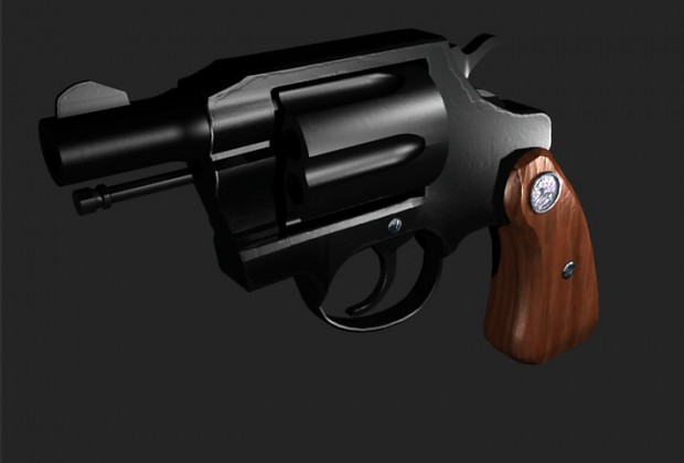 38 Caliber Snub Nose revolver