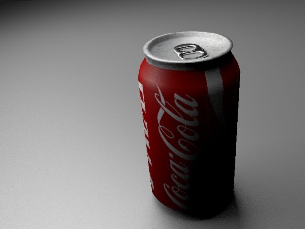 Coke can render 2