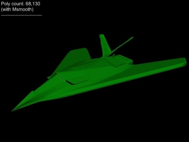 axe and my idea of a f117 fighter
