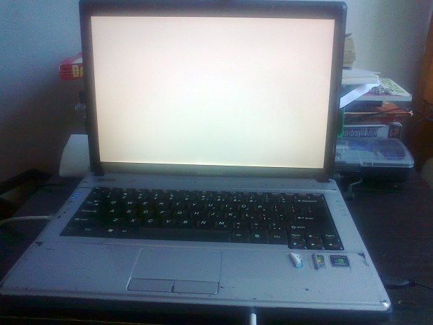 The "white" screen of death!