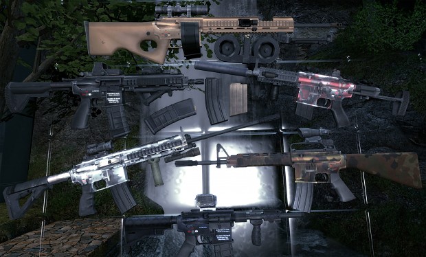 H&K 416 ingame preview image.