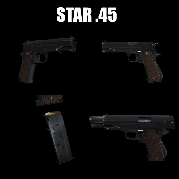 Star 45. using Black Ops 2's M1911 texture.