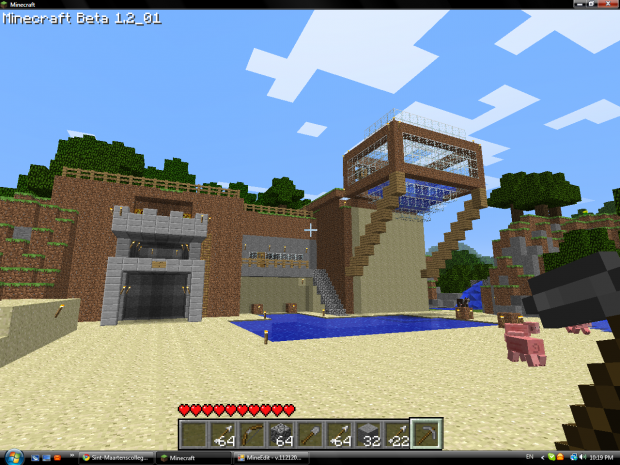 My minecraft house without using a texture pack