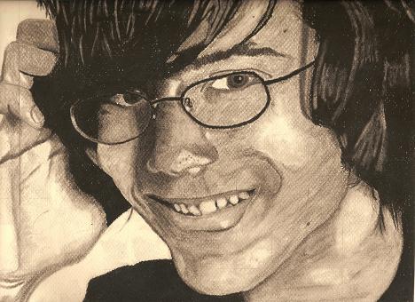 Drawing of my brother - Charcoal Unfinished