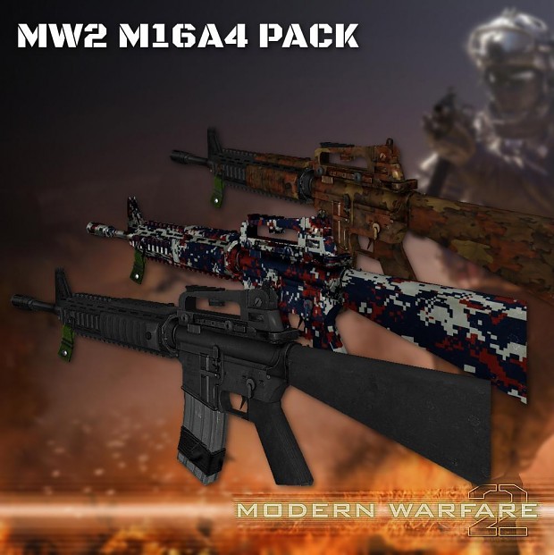 MW2 M16A4 Pack