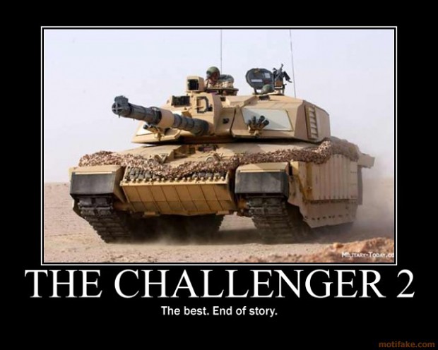The Challenger 2 tank