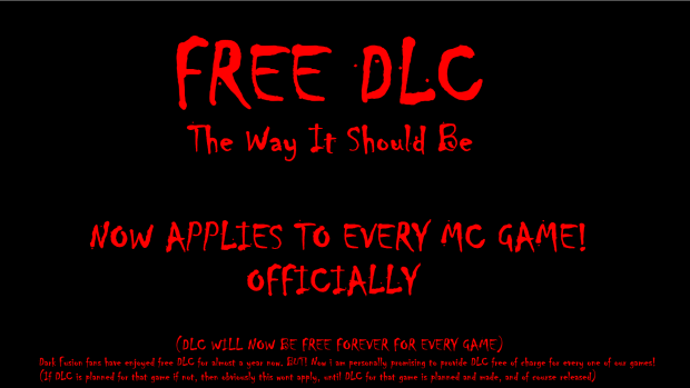Free DLC Promise