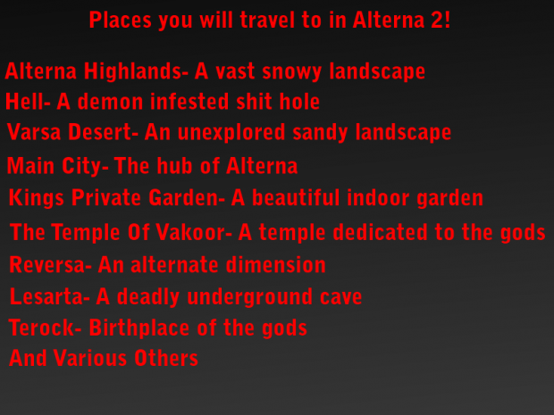 Places You Will Visit