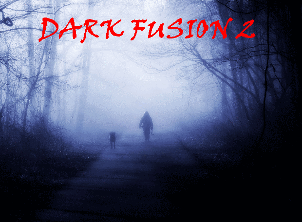 Dark Fusion 2- Man And Dog Poster
