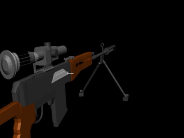 dragonov sniper rifle renders 