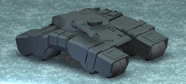 C&C Tiberium shooter GDI Bull tank remake