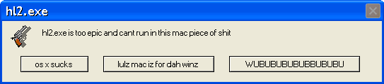 Windows error messages