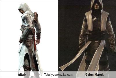 Altair Looks Totally Like Galen Marek