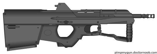 Custom Sci-Fi Bullpup Carbine