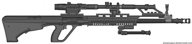 MMD-15 Thunderstrike (Sci-Fi Sniper Rifle)