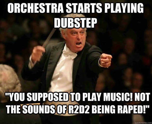 Dubstep at an Orchestra