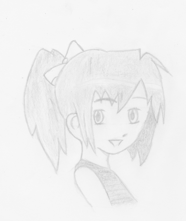 My drawn Anime Character :)