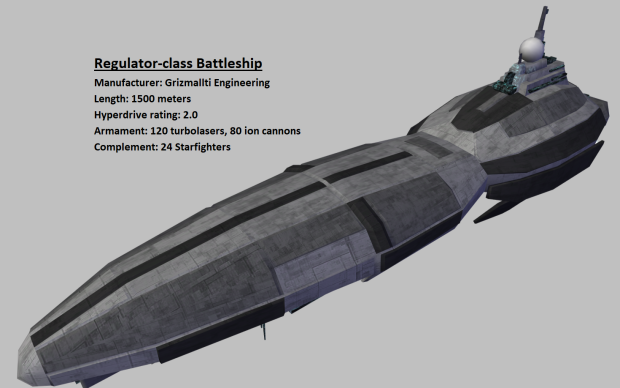 SW Starship data file - Regulator-class Battleship