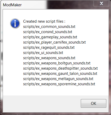 Mod Maker Sound Scripter