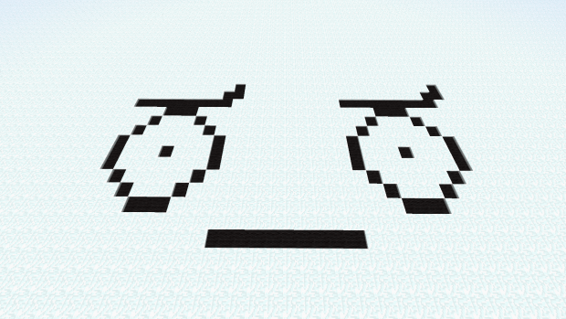 Minecraft Face of Disapproval