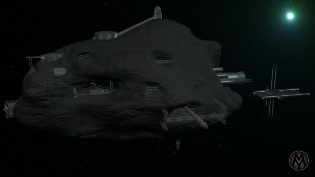 Asteroid Mobile Spacestation