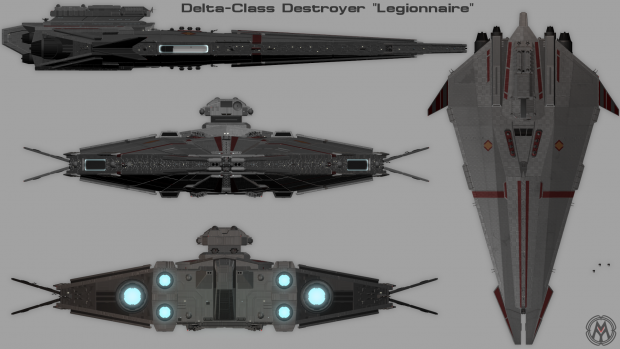 Delta-Class Destroyer "Legionnaire"