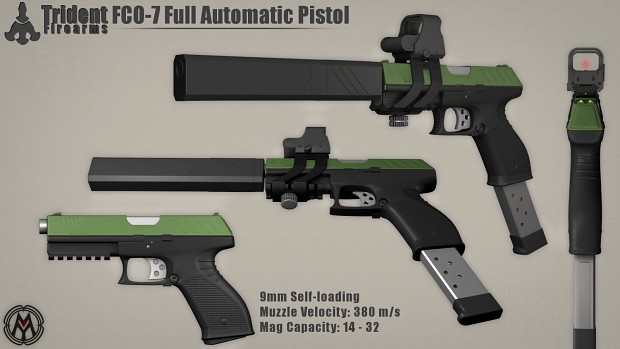 IM - FCO-7 Full Automatic Pistol