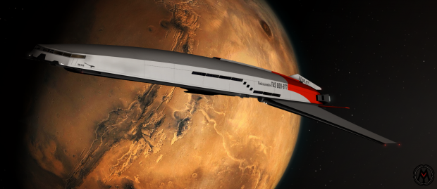 IM - Cruiser "Thalassomedon" - Departing Mars - 01