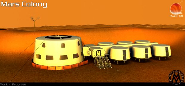 Mars 3D - The Colony WIP