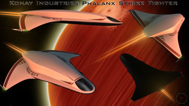 The Konay Industries Phalanx Strike Fighter