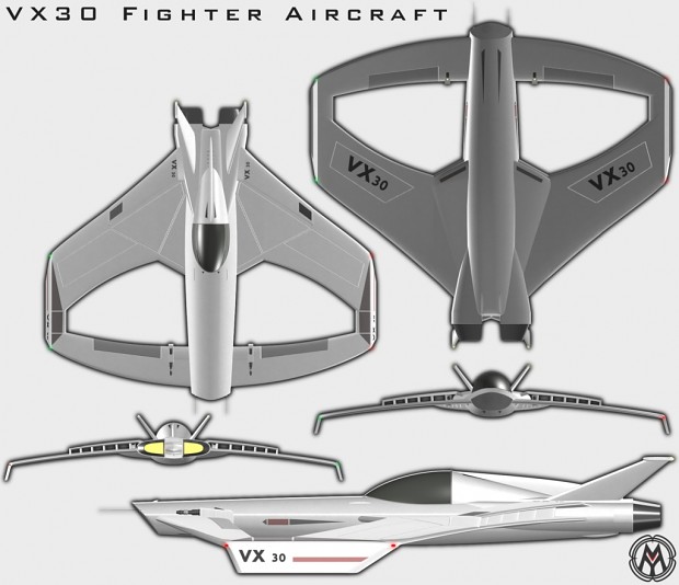 VX 30 Fighter Aircraft