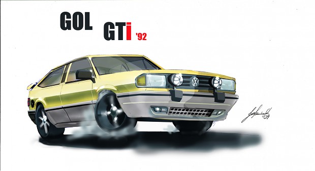 GOL GTI Turbo, 80's brazilian hottest car