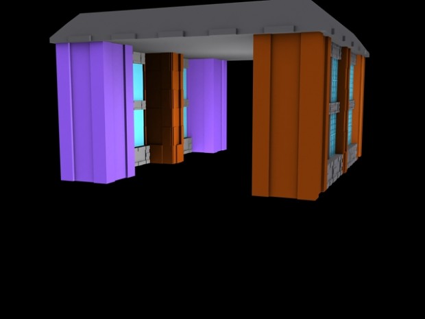 3d building ( modular method )