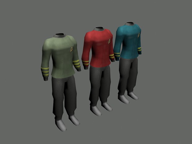 Reworked TOS ST uniforms