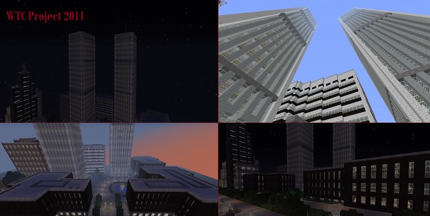 Minecraft - World Trade Center Project 2011