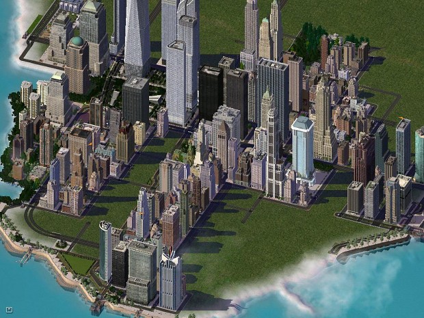 Sim City 4: New York City, Manhattan (USA)