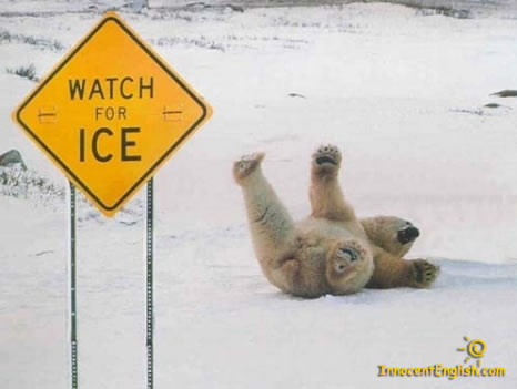 Ice can be dangerous LoL: ^_^