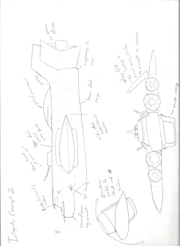 Starship Integrity Concept Sketches