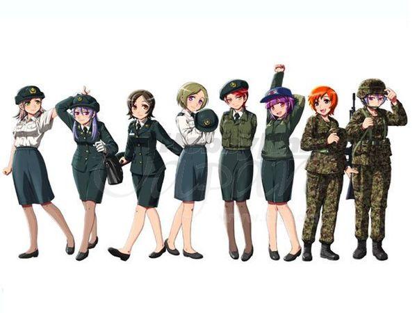 JGSDF girls