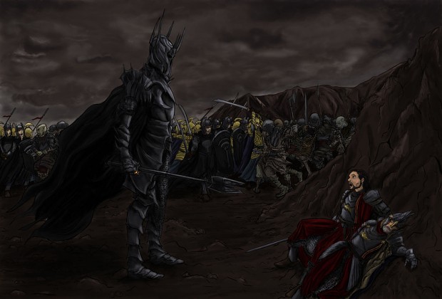 Sauron vs Elendil & Isildur