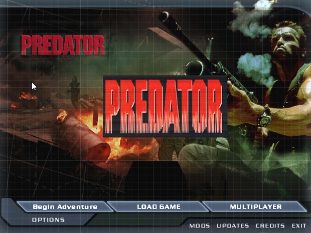 Predator DOOM 3 Menu